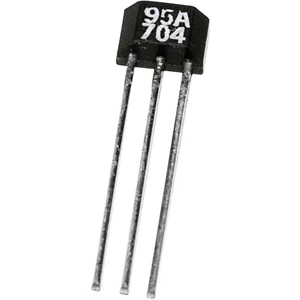 Honeywell AIDC Hallov senzor SS495A1 4.5 - 10.5 V/DC Merací rozsah: -0.067 - +0.067 T SIP-3  spájkovanie