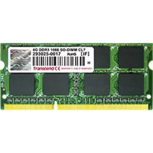 Transcend RAM modul pre notebooky  TS512MSK64V1N 4 GB 1 x 4 GB DDR3-RAM 1066 MHz CL7