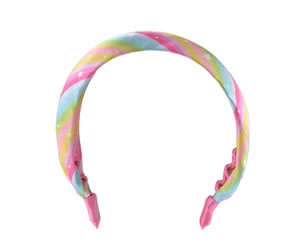 Dětská čelenka do vlasů Invisibobble Kids Hairhalo Rainbow Crown (IB-KI-HHHP102) + dárek zdarma