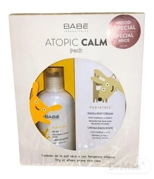 BABÉ DIEŤA Atopický balíček Atopické telové mlieko 200 ml + Atopický kúpeľový gél 200 ml set