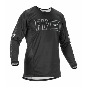 Motokrosový dres Fly Racing Kinetic Fuel Black White  černá/bílá  XXL