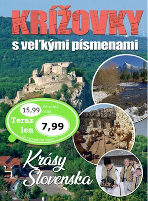 Krížovky s veľkými písmenami Krásy Slovenska