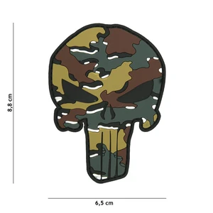 Nášivka Punisher 101INC® – Belgian Camo (Farba: Belgian Camo)