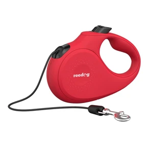 Reedog Senza Basic samonavíjecí vodítko M 20kg / 5m lanko / červené