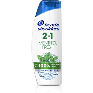 Head & Shoulders Menthol Fresh 2in1 šampón a kondicionér 2 v1 proti lupinám 360 ml