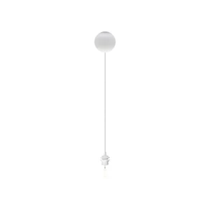 Suport de suspendare pentru abajururi Cannonball white Ø 12cm L 2,5 m - UMAGE