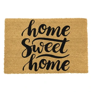 Rohožka z prírodného kokosového vlákna Artsy Doormats Home Sweet Home, 40 x 60 cm