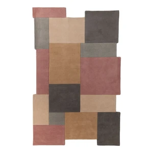 Vlnený koberec Flair Rugs Collage Earthy, 120 x 180 cm