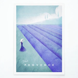 Plagát Travelposter Provence, A2