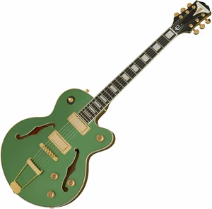 Epiphone Uptown Kat ES Emerald Green Metallic Chitarra Semiacustica