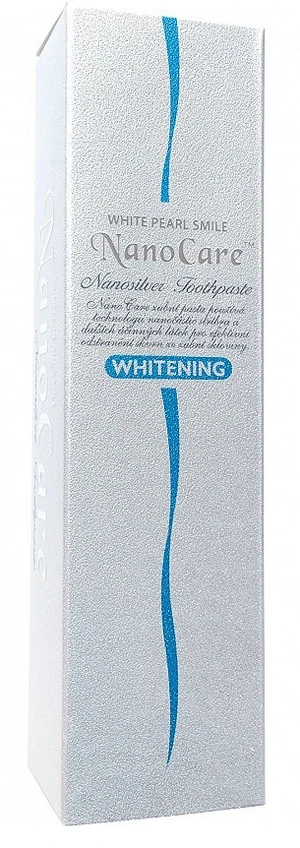 WHITE PEARL NanoCare Whitening Bělící pasta se stříbrem 100 ml