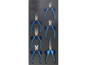 BGS Technic BGS 4024 Sada přesných kleští s pružinou "Mini". 6 kusů