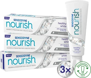 Sensodyne Zubní pasta Nourish Healthy White Trio 3 x 75 ml