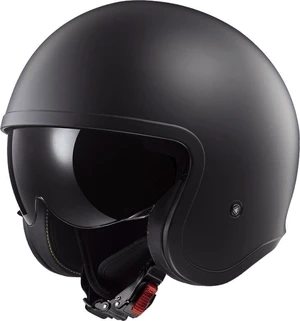 LS2 OF599 Spitfire II Solid Matt Black XS Casco