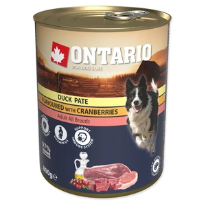 ONTARIO Konzerva kachní paté s brusinkami 800 g