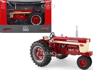 Farmall 560 Narrow Front Tractor Red "Case IH Agriculture" Series "Prestige Collection" 1/16 Diecast Model by ERTL TOMY