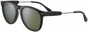 Serengeti Amboy Shiny Black/Shiny Dark Gunmetal/Mineral Polarized Lunettes de vue