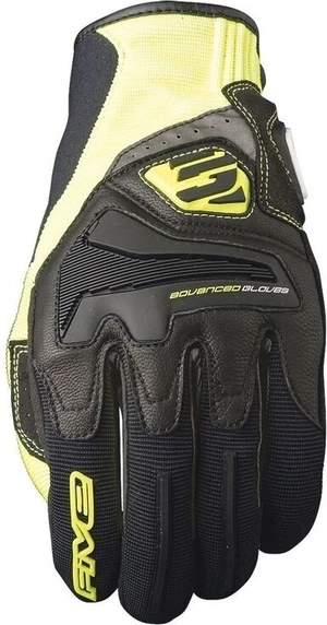 Five RS4 Yellow/Black M Guanti da moto