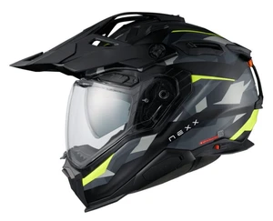 Nexx X.WED3 Trailmania Grey Neon MT L Helm