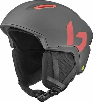 Bollé Atmos Mips Titanium Red Matte L (59-62 cm) Skihelm