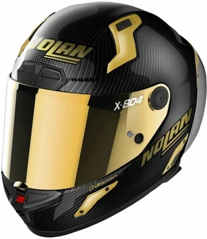 Nolan X-804 RS Ultra Carbon Gold Edition Carbon Gold M Casca