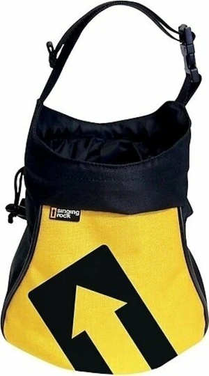 Singing Rock Boulder Bag Sacchetto per magnesite da boulder Yellow/Black 4 L