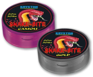 Kryston poťahovaná šnúrka snake bite camou 20 m - 20 lb