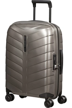 Samsonite Kabinový cestovní kufr Attrix S EXP 38/44 l - hnědá