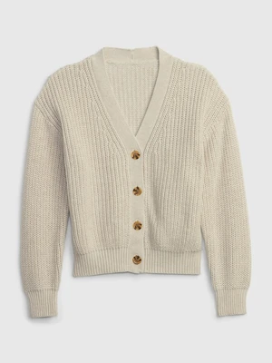 GAP Cardigan dětský Béžová