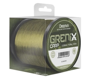 Delphin vlasec grenix carp 1000 m - průměr 0,309 mm hmotnost 6,55 kg