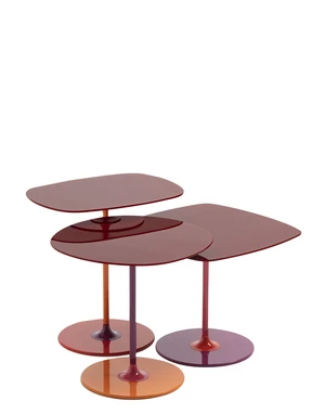 Odkladací stolík THIERRY, set 40 +45 +50 cm - Kartell