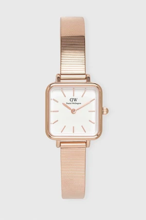 Hodinky Daniel Wellington Quadro Studio růžová barva