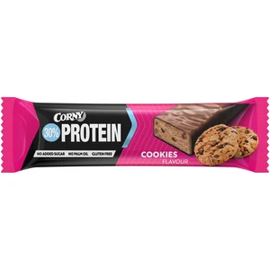 CORNY Protein 30 % proteinová tyčinka cookies 50 g