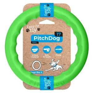 PITCHDOG Ring pěnový kruh pro psy zelený 1 ks, Velikost: 17