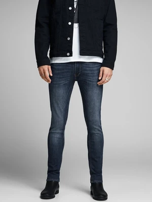 Jack & Jones Liam Jeans Modrá