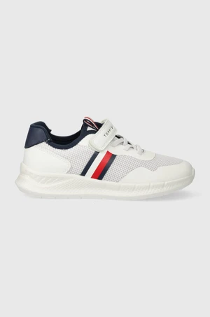 Dětské sneakers boty Tommy Hilfiger bílá barva