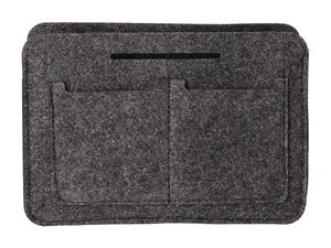 Bertoni Unisex's Felt Bag Organiser Black