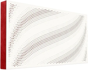 Mega Acoustic FiberPRO120 Tangens White/Red Panel de madera absorbente