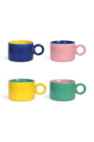 Sada hrnků &k amsterdam Mug Chiquito 200 ml 4-pack