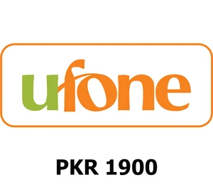 Ufone 1900 PKR Mobile Top-up PK