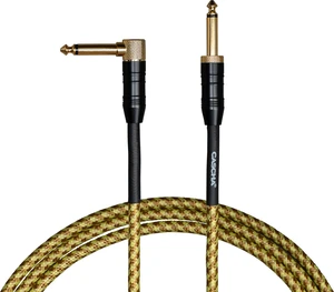 Cascha Professional Line Guitar Cable 6 m Recto - Acodado Cable de instrumento