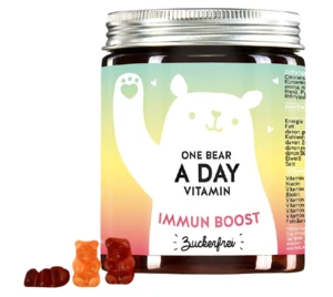 BEARS One Bear a Day vitamíny pre podporu imunity bez cukru 90 ks