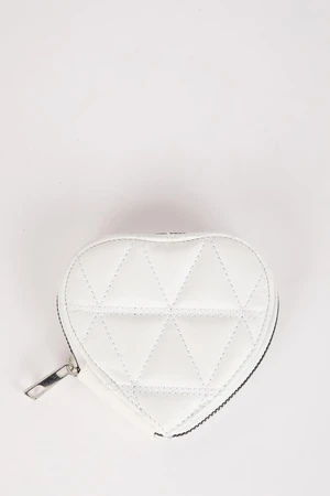 DEFACTO Women's Heart Shaped Coin Purse