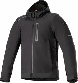 Alpinestars Neo Waterproof Hoodie Black/Black 2XL Blouson textile