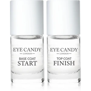 Eye Candy Gel Nail Wrap System gelový vrchní lak na nehty bez použití UV/LED lampy 2x10 ml