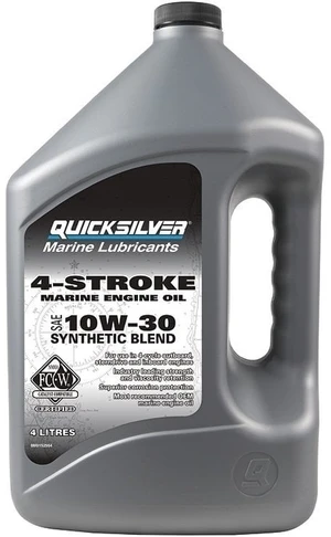 Quicksilver FourStroke Outboard Engine Oil Synthetic Blend 10W30 4 L Ulei motor barca 4 timpi