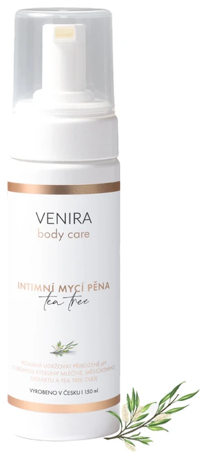 Venira Intimní mycí pěna Tea Tree 150 ml