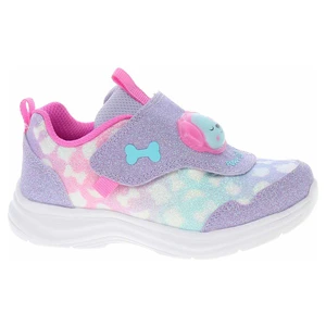 Skechers S-Lights Glimmer Kicks – Skech Pets lavender-hot pink 24