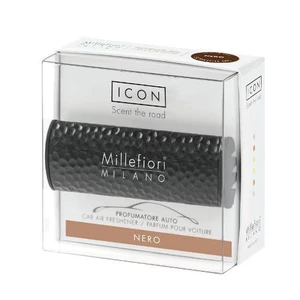 Millefiori Milano Vůně do auta Icon Metallo Nero 47 g