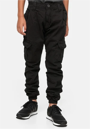 Boys' Cargo Jogging Pants Black